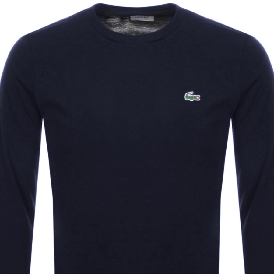 Alternative Image for ProductLacoste Sport Long Sleeved T Shirt Navy2
